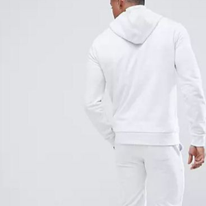 Chándal con Capucha para Hombre, Estilo Único, Informal, Color Sólido, Secado Rápido, Transpirable, Estilo Urbano Moderno, Corte Regular, Chándal de Invierno - Product Image 5