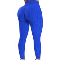 Leggings décontractés pour femmes, taille mi-haute, tricotés 100% coton, antibactériens, bleu marine uni, longueur cheville, respirants, grandes tailles