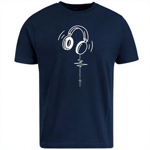 T-shirt à manches courtes pour homme imprimé Wild Life, coupe classique, col rond, jersey décontracté en coton, haut de qualité supérieure, 100% coton, impression personnalisée - Product Image 2