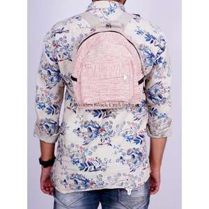 Bolsa de Cáñamo de Alta Calidad, Ecológica, 100% Pura, para Uso Diario, Mochila de Cáñamo, de Proveedor Mayorista Indio - Product Image 5