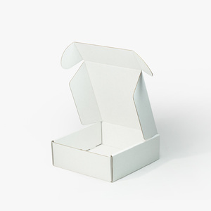 Caja rígida cuadrada A6 para cosméticos, ropa, envío exprés, embalaje, impresión de logotipo personalizado, venta al por mayor - Product Image 1