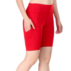New Best Supplier Women's High Waist Compression Gym Shorts Breathable Quick Dry <b>Tummy</b> <b>Control</b> Gym Workout Shorts - Product Image 2