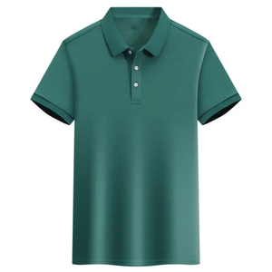 Chemise en coton tricoté à manches courtes pour homme, design tendance, de haute qualité, style décontracté pour la rue - Product Image 5