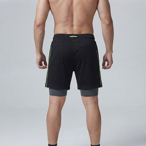 Pantalones Cortos Deportivos 2 en 1 Ligeros de Cintura Media, Transpirables, Antiencogimiento, Doble Capa de Compresión, Movimiento Libre, Ajuste Cómodo para Hombre - Product Image 6