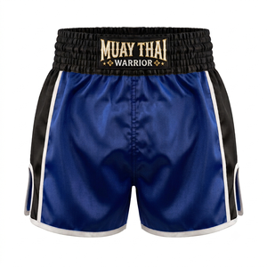 Shorts de boxe MMA Muay Thai personnalisés imprimés par transfert thermique, séchage rapide, durables, extensibles, respirants, 100% polyester, service OEM - Product Image 5