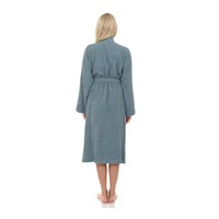 Peignoir de bain en coton éponge de luxe à capuche, robe d'hiver douce à manches longues 100% coton éponge, service OEM personnalisé