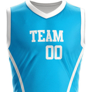 Uniforme de Baloncesto de Alta Calidad en Material 100% Poliéster, el Mejor Diseño Personalizado para Deportes al Aire Libre - Product Image 2