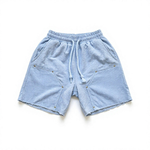 <b>Men</b> Casual Cotton <b>Shorts</b> Custom Design Drawstring Summer <b>Shorts</b> Wholesale Manufacturer <b>Lightweight</b> Comfortable Streetwear <b>Shorts</b> - Product Image 3