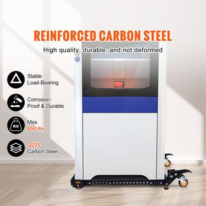 Base Mobile Universale Robusta con Capacità di 650 Libbre, Girevole e Regolabile 12\" X 12\" 36\" X 36\" per Attrezzature di Movimentazione Materiali - Product Image 2