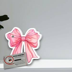 Herramienta de Belleza Magnética para Extensión de Pestañas, con Forma de Corazón, Mariposa, Flor y Cuadrado, de Acero Inoxidable, con Lazo Rosa, Marca Privada - Product Image 5