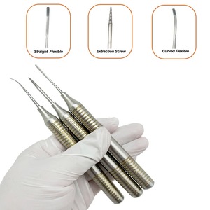 Elevador Dental Flexible con Punta de Titanio para Extracción de Periotomía, Instrumento Dental Flexible de NiTi para Extracción de Raíces Dentales de Titanio - Product Image 5