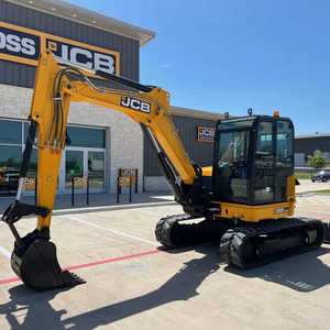 Mini-excavatrice JCB 8026 de 2,6 tonnes, excavatrice compacte hydraulique 8026 CTS, équipement de terrassement puissant et économe en carburant, équipement professionnel - Product Image 4