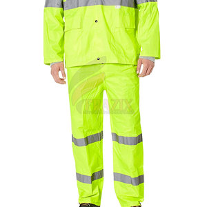 Traje de Trabajo Profesional de Alta Visibilidad en Poliéster, Duradero, de Secado Rápido, Tallas Grandes, Ofrece Protección y Flexibilidad en el Lugar de Trabajo - Product Image 6