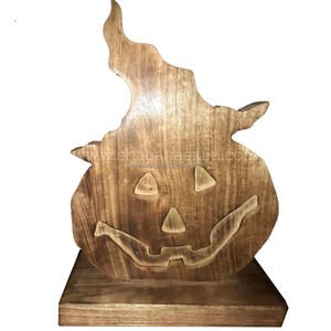 Artículos decorativos navideños Forma de Reno de madera Decoración de mesa Adornos Decoraciones navideñas Interior - Product Image 3