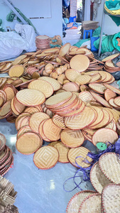 [HIGH QUALITY] Eco-Friendly Bamboo Woven Handwoven Oval <b>Basket</b> Fruit <b>Tray</b> Multifunction Modern Kitchen Food Storage Organizer - Product Image 6