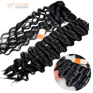 Extensions de cheveux Remy vietnamiens Loose Deep Wavy Hair Bundles Prix de gros de la grande usine avec un stock important au Viet Nam - Product Image 3