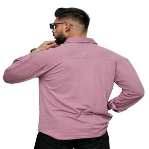 Camisas informales de manga larga para hombre, novedad, UPF 50, secado rápido, transpirables, bolsillos en el pecho, poliéster, Spandex Dobby para adolescentes - Product Image 1