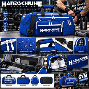 Bolsa de deporte de moda para gimnasio, viajes, impermeable, portátil, para el gimnasio, con aspecto profesional, la más vendida. - Product Image 6