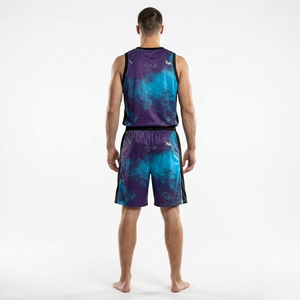 Tenue d'équipe de basketball directement du fabricant, 100% polyester, uniforme OEM - Product Image 3