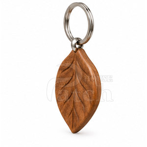 Eco Friendly <b>Wooden</b> Keychain Custom Wood Key Ring Natural Finish Personalized <b>Gift</b> For Weddings Events Bags And Accessories - Product Image 2