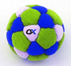 Oxva Industries Wholesale Custom PU Mini Foot Bag Unisex Soft Toy Ball <b>Sack</b> Cheap Mini Foot Bag - Product Image 5
