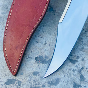 Couteaux Bowie à lame pleine longueur avec lame polie et construction de poignée robuste pour les aventures de camping en plein air et l'équipement de randonnée - Product Image 2