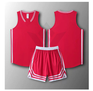Custom Basketball Uniform Set <b>Light</b> Blue V-<b>Neck</b> Sleeveless Moisture Wicking 100% Polyester Unisex Adult Sportswear - Product Image 3