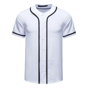 Nueva Camiseta de Béisbol Sublimada Personalizada Premium, Transpirable, 100% Poliéster, Logotipo Personalizado, Uniforme de Equipo, Talla Grande, Antibacteriana - Product Image 4