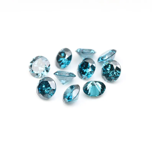 Diamant de laboratoire HPHT de 1,06 carat, taille brillant ronde de 3,0 mm, couleur fantaisie, 10 pièces - Product Image 4