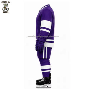 Uniforme de hockey sur glace de haute qualité, tissu résistant aux déchirures, maillot d'entraînement avec numéros personnalisés - Product Image 6