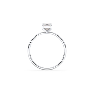 Fabrication de bijoux REYES OEM ODM, bagues de fiançailles solitaires en argent sterling 925 avec moissanite certifiée GRA pour femmes - Product Image 5