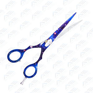 Ciseaux amincissants à cisaillement plat ciseaux de flexion supérieurs et inférieurs meilleure qualité lames droites tranchantes Instruments de beauté professionnels - Product Image 3