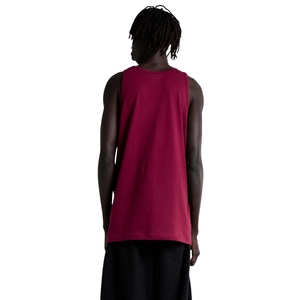 Men's <b>Maroon</b> Tank <b>Top</b> Sleeveless Cotton Solid Color Vest Gym Casual Wear Wholesale Manufacturer - Product Image 3