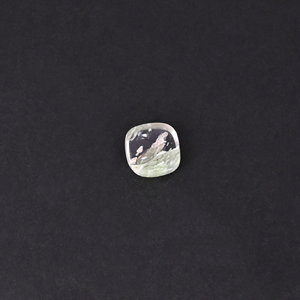 Pierre précieuse en verre Aqua Crackle, forme coussin, 2,20 carats, 9 mm - Product Image 5
