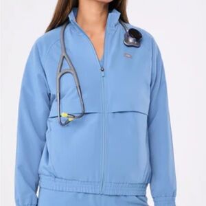 Ensemble de tenues médicales personnalisées, veste et pantalon de jogging en tissu extensible pour infirmières, médecins, hôpitaux, cliniques - Product Image 1