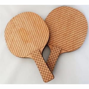 Ensemble de raquettes de beach tennis en bois durable avec logo personnalisé, vente en gros, raquettes de paddleball en bois brut, ensemble de raquettes pour sports de plein air - Product Image 5