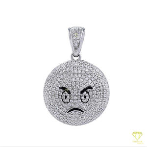 Collier de dessin animé fait main avec diamant Moissanite de qualité supérieure et bijoux en argent 925 - Product Image 5