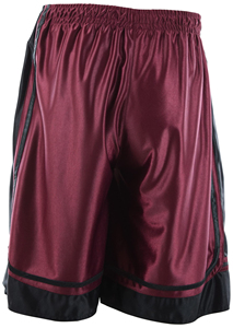 Shorts de basketball pour hommes, coupe athlétique, logo d'équipe personnalisable, taille haute, séchage rapide, 100% polyester, shorts de sport pour l'entraînement - Product Image 5