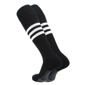Aangepaste honkbaluniformset unisex zwart wit jersey broek handschoenen hoed sokken tas ademend vocht afvoerend polyester - Product Image 3