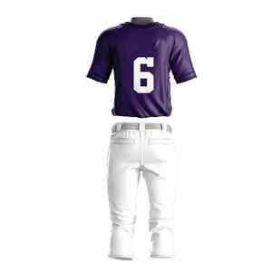Uniformes de Béisbol Personalizados al por Mayor, Pantalones de Jersey Transpirables de Secado Rápido 100% Poliéster, Cintura Elástica, Impresión Sublimada - Product Image 5