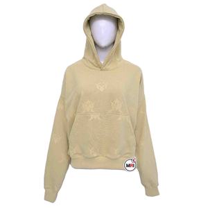 100% coton couleurs unies Unique personnalisé corps entier sérigraphie femmes mode sweat à capuche fermeture éclair respirant sweats à capuche - Product Image 5
