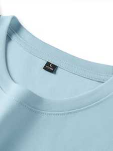 เสื้อยืดผู้ชายสไตล์พรีเมียมใหม่ ดีไซน์สั่งทำพิเศษ ไซส์ใหญ่ แขนยาว ผ้าฝ้ายระบายอากาศ พร้อมโลโก้สั่งทำ - Product Image 6