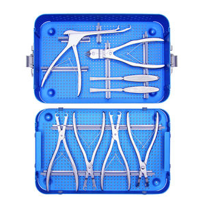 Kit d'instruments de fixation pour plaques traumatiques et plaques thoraciques de haute précision, outils chirurgicaux orthopédiques réutilisables, certifiés CE ISO - Product Image 1