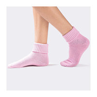 Chaussettes de cheville décontractées de production italienne pour femmes Chaussettes rembourrées en coton doux Offres Spéciales Plusieurs couleurs Yoga Compression Logo Design