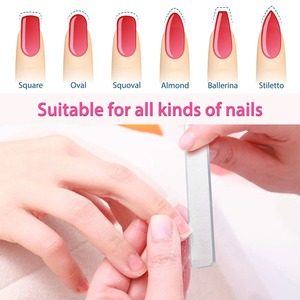 Lima de Uñas Profesional EMERY de Doble Cara Tipo Zebra, Grano 100, Suave para las Uñas, para Todo Tipo de Formas de Uñas, Manicura - Product Image 2