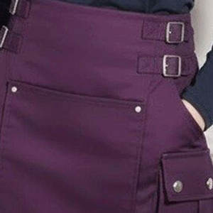 กระโปรงสไตล์สก็อตแบบดั้งเดิมสำหรับผู้หญิง ทำมือ สีม่วง แบบใช้งานได้จริง คิลท์สตรี ขนาดสั่งทำได้ OEM ODM 2026 - Product Image 3