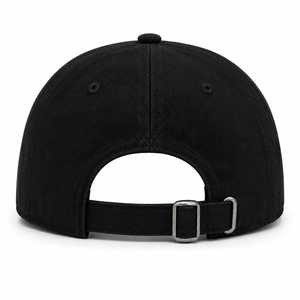 Gorra de Béisbol Negra Ajustable de Algodón Premium con Bordado 3D Personalizado, Gorra Deportiva para Ciclismo, Fiestas y Hip Hop con Logotipo Personalizado OEM - Product Image 4