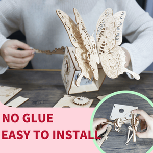 Puzzle 3D in Legno del Parco Musicale, Kit di Montaggio Fai-da-Te per Regali di Feste, Compleanni e Natale - Product Image 6