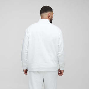 Sudadera Blanca Lisa al por Mayor, Cuello Redondo, Unisex, Informal, de Algodón, Talla Grande, con Logotipo Personalizado, de Alta Calidad - Product Image 6