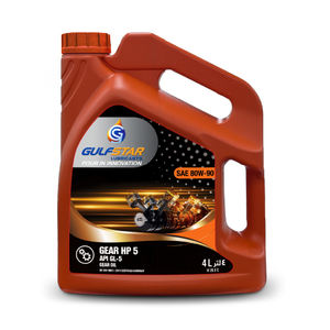 Aceite para Engranajes GULFSTAR Gear HP 5 GL 5 para Camiones, Automóviles, Diferenciales, Cajas de Cambios Manuales, Lubricante Automotriz SAE 85W-140 - Product Image 1